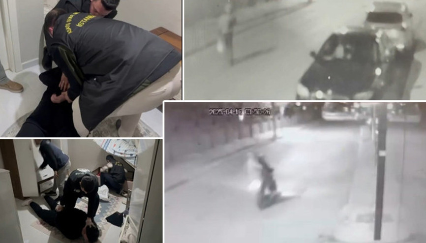 Sarıyerde villaya silahlı saldırı gerçekleştiren ve el bombası atan şüpheliler yakalandı Haraç istemek için yapmışlar