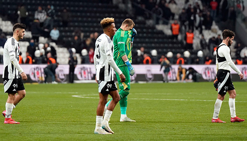 Beşiktaş’ın savunması da çöktü