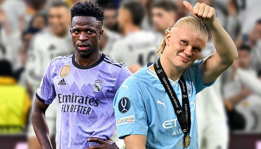 Real Madridden tarihi transfer kararı: Vinicius Jr. yerine Haaland