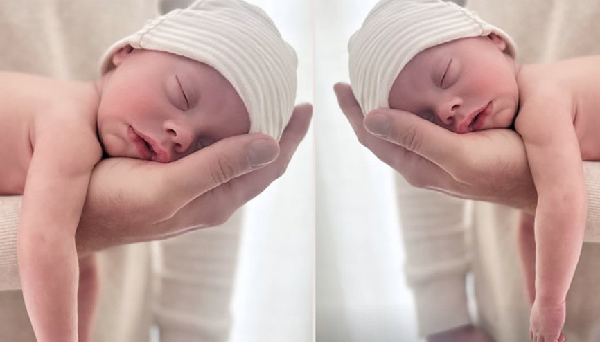 İşte ünlü oyuncunun ilk torunu: Bir aylık oldu, annesinin avucuna sığıyor