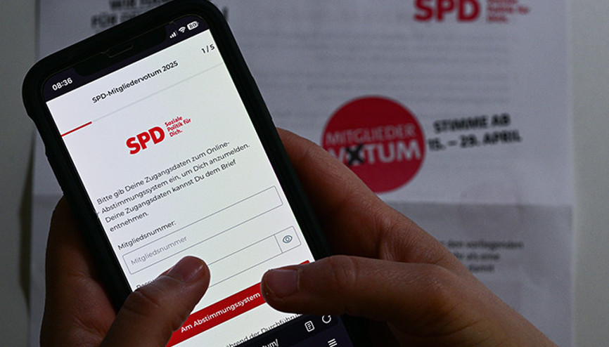 SPD ‘sözleşmeyi’ oylamaya başladı