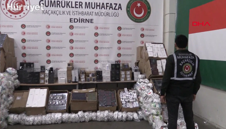 Kapıkuledeki TIRda 463 kilo kimyasal madde ele geçirildi