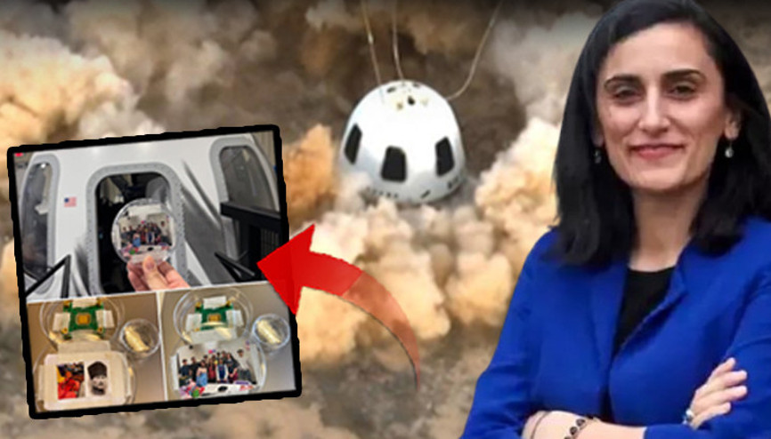 Tarihe not düşülsün diyerek duyurdu... Türk bilim insanı Canan Dağdeviren, buluşunu uzaya gönderdi