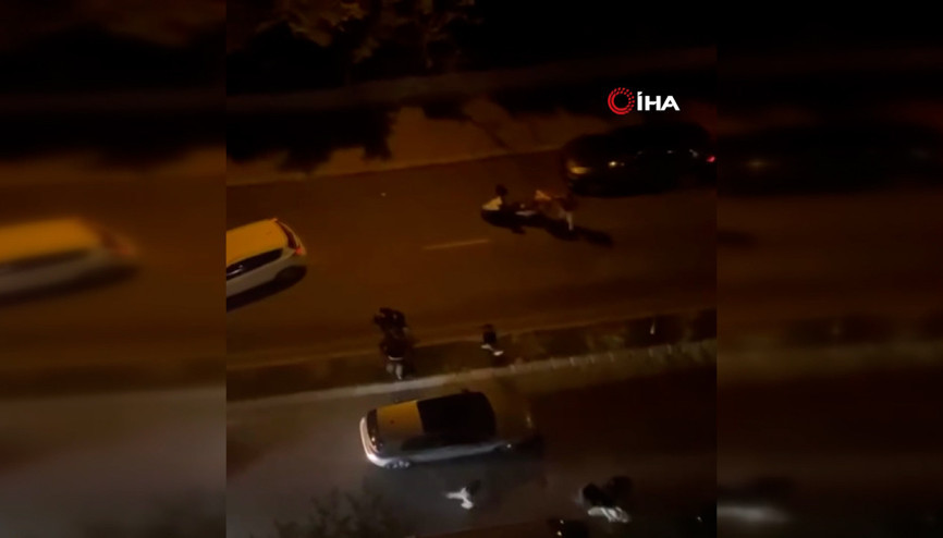 Yol verme tartışmasında ortalık karıştı Hamileyim, yapma