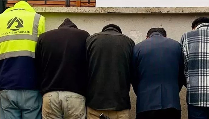 Gaziantep’te 1 milyon TL’lik kablo hırsızlığına 6 tutuklama