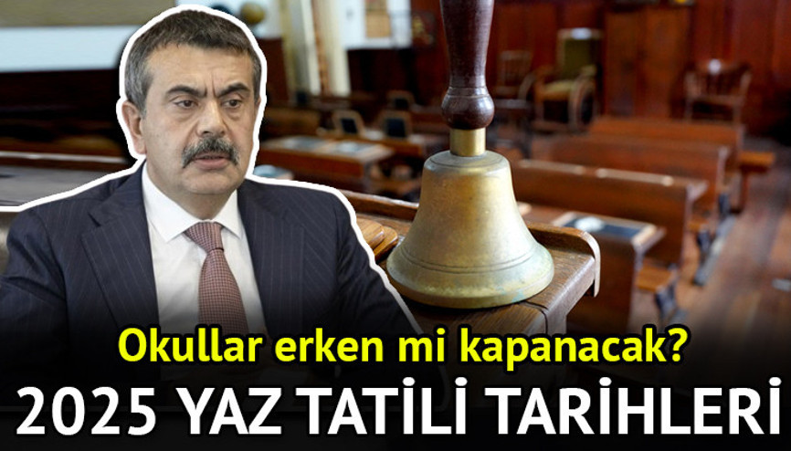 MEBden milyonlarca öğrenciyi ilgilendiren son dakika yaz tatili açıklaması geldi 2024 - 2025 Eğitim ve Öğretim Dönemi bu yıl okullar erken mi kapanacak, ne zaman kapanacak, yaz tatili öne mi çekildi Yaz tatili ne zaman, hangi tarihte İşte 2024 2025 MEB takvimi ile karne günü tarihi...