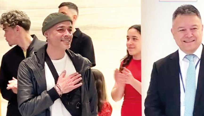 Türkevi’nde Ceza’ya özel resepsiyon