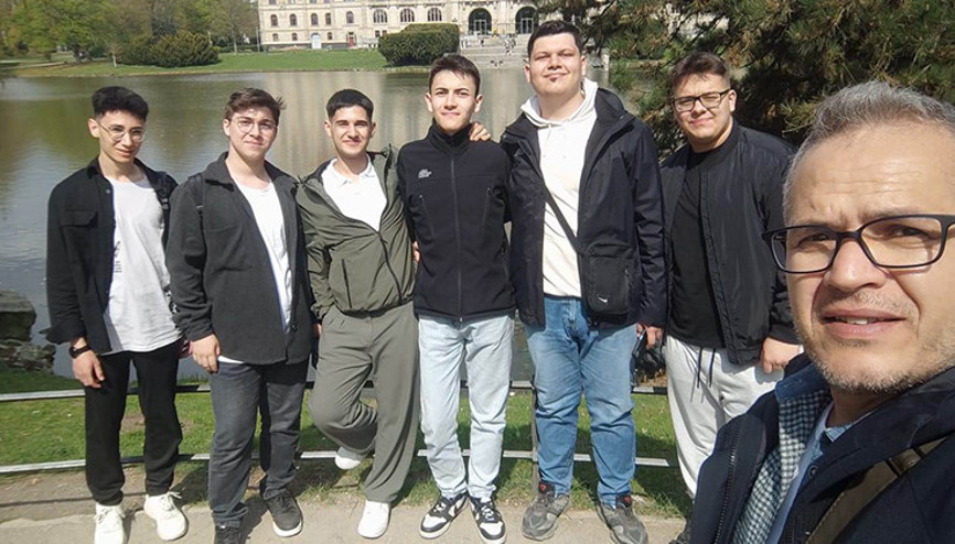 Amasralı öğrenciler Hannover’de
