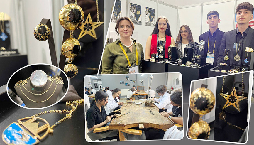 Yedi tepenin camileri takılara ilham oldu... Öğrencilerden ‘Yedi Tepe’nin Işıltısı’ koleksiyonu