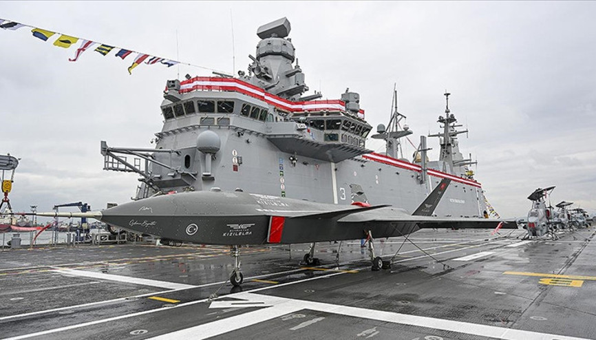 Dünyanın ilk İHA taşıyıcısı TCG Anadolu dış basının gündeminde: Türkiye bir ilke imza attı İşte takip eden ülkeler Dünyanın ilk İHA taşıyıcısı TCG Anadolu dış basının gündeminde: Türkiye bir ilke imza attı İşte takip eden ülkeler