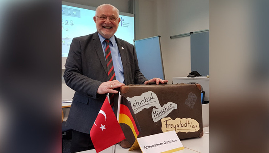 Abdurrahman Gümrükçü, Alman gazetesine tam sayfa haber oldu