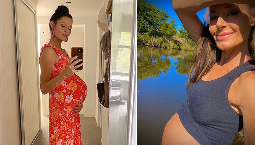 Ünlü oyuncu 47 yaşında 7’nci çocuğunu kucağına aldı: İsterlerse büyükanne desinler, umurumda değil