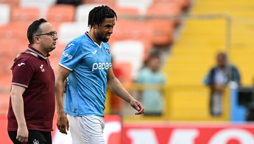 Trabzonspordan sakatlık açıklaması