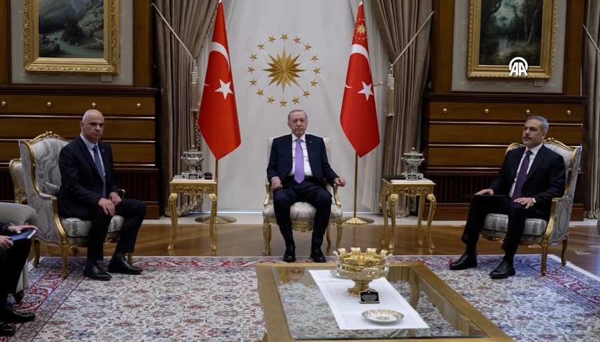 Cumhurbaşkanı Erdoğan, Avrupa Konseyi Genel Sekreteri Berseti kabul etti