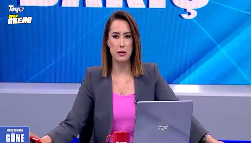 Tay TV canlı yayınında deprem anları Deprem oluyor şu anda değerli izleyenler