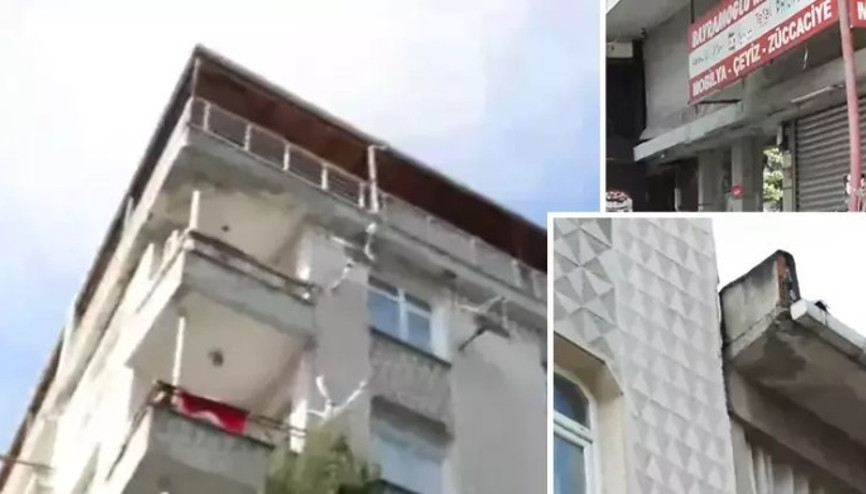 Şirinevlerde riskli bir bina boşaltıldı