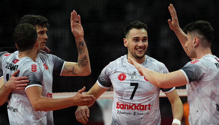 Ziraat Bankkart, play-off final serisi ilk maçında Galatasarayı mağlup etti