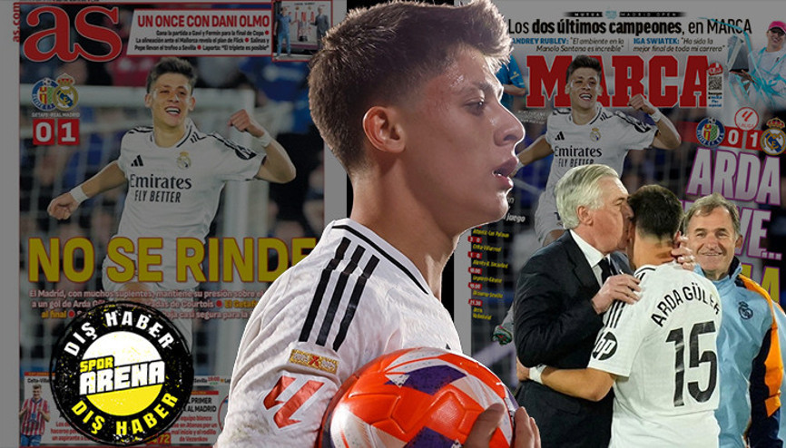 Arda Güler, İspanyolları büyüledi: Toni Kroos gibiydi Ancelottiden Ardaya teşekkür öpücüğü Arda Güler, İspanyolları büyüledi: Toni Kroos gibiydi Ancelottiden Ardaya teşekkür öpücüğü
