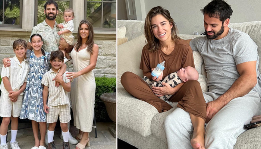 Sabah uyanıp Yine mi hamileyim diyordu... Ünlü çift boy boy çocukları büyüttü