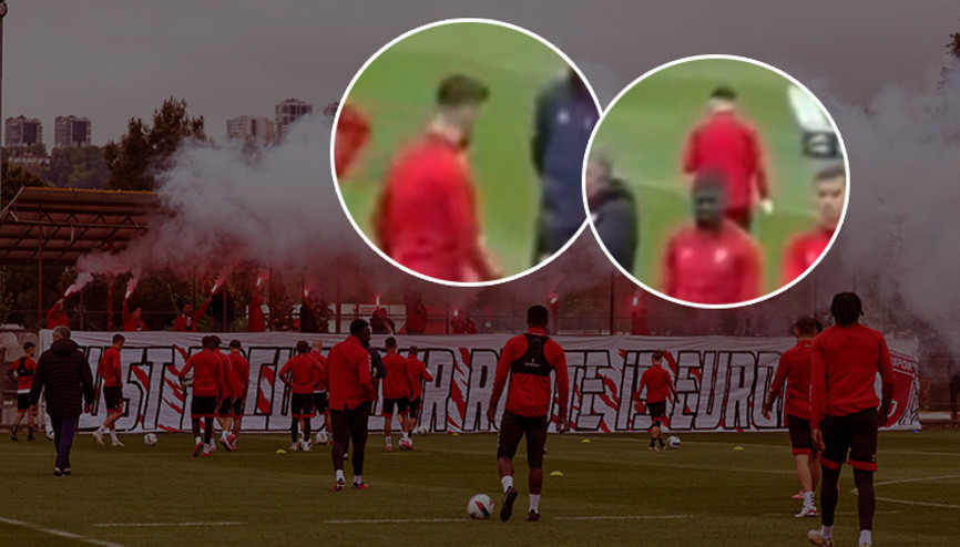 Taraftarın Galatasaray iması Emre Kılınçı kızdırdı O sözlerden sonra sahayı terk etti: Kalbi ile aklı çelişen varsa... Taraftarın Galatasaray iması Emre Kılınçı kızdırdı O sözlerden sonra sahayı terk etti: Kalbi ile aklı çelişen varsa...