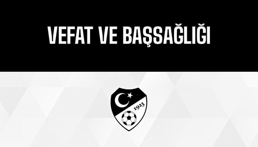 TFFden, Almina Tude Uygun için taziye mesajı