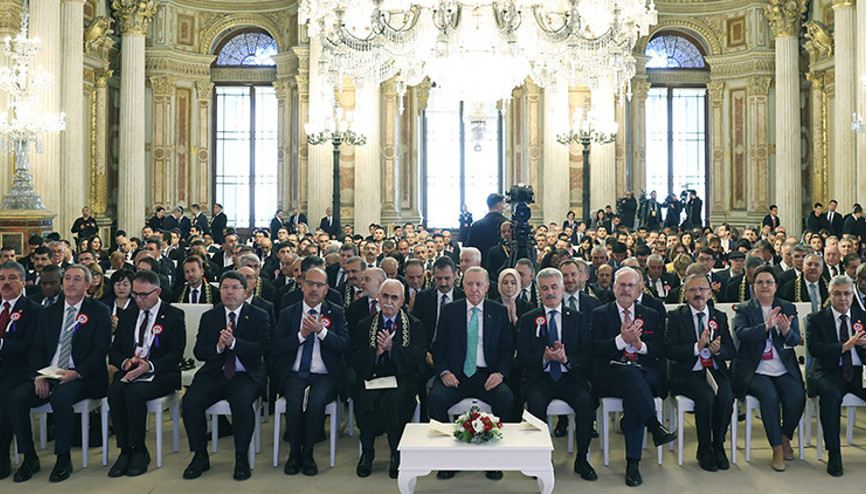 Cumhurbaşkanı Erdoğan, Anayasa Mahkemesi’nin 63’üncü kuruluş yıl dönümü programına katıldı