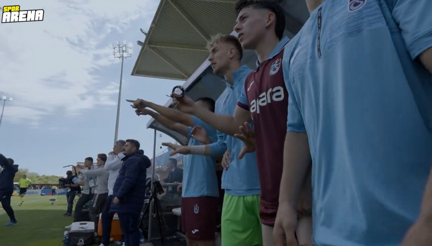 Trabzonspordan tarihi başarı: UEFA Gençlik Liginde finalde