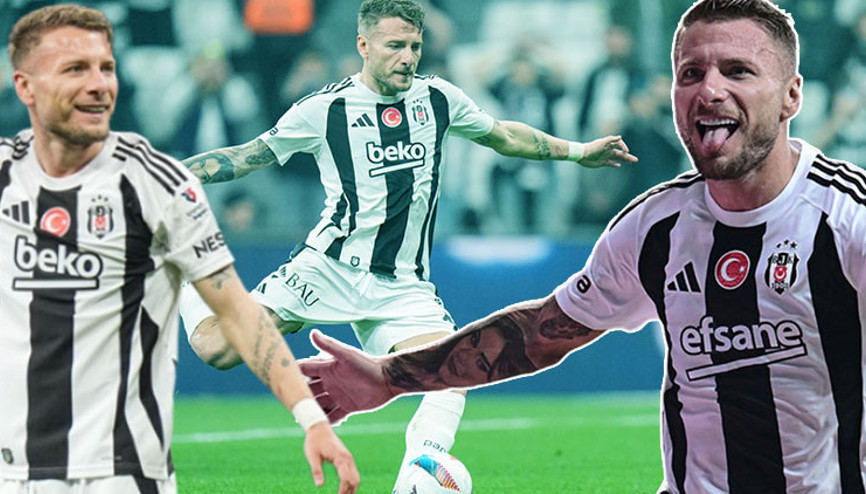 Beşiktaşta Immobile 11e gollerle döndü Sadece 59 dakikada başardı