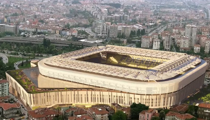 Fenerbahçe yeni stat projesini açıkladı Kapasite yükseliyor