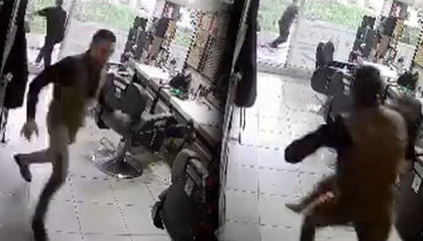 Beylikdüzünde deprem sırasında oğlunu berberde unuttu