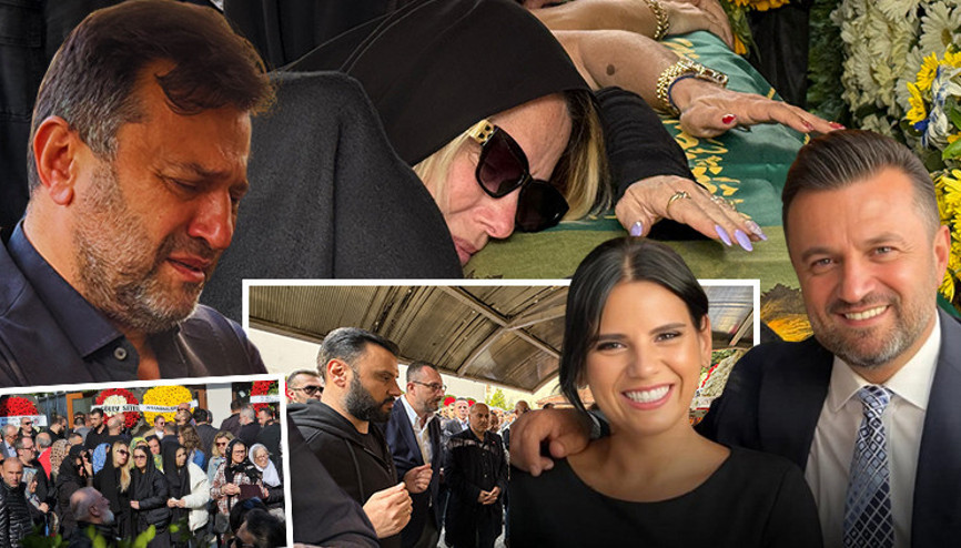 Bülent Uygunun en acı günü... Kızı Almina Tude, son yolculuğuna uğurlandı