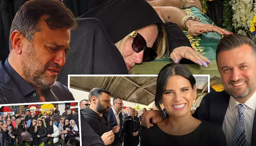 Bülent Uygunun en acı günü... Kızı Almina Tude, son yolculuğuna uğurlandı