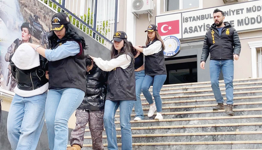 Fuhuş ağı çökertildi