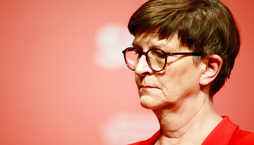 SPD’de Saskia Esken’e destek