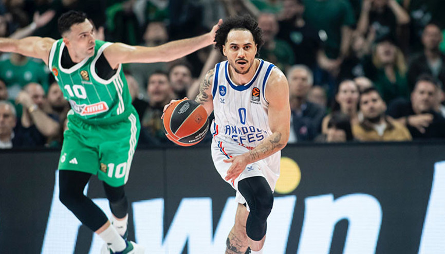 Anadolu Efes, THY Avrupa Ligi play-off maçında Panathinaikosu konuk edecek