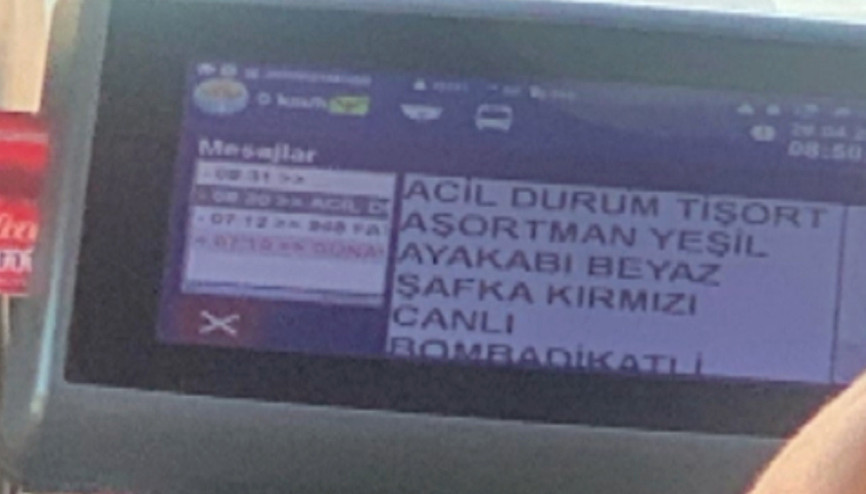 Dolmuşların elektronik otomasyon sistemine asılsız canlı bomba uyarısı gönderdi