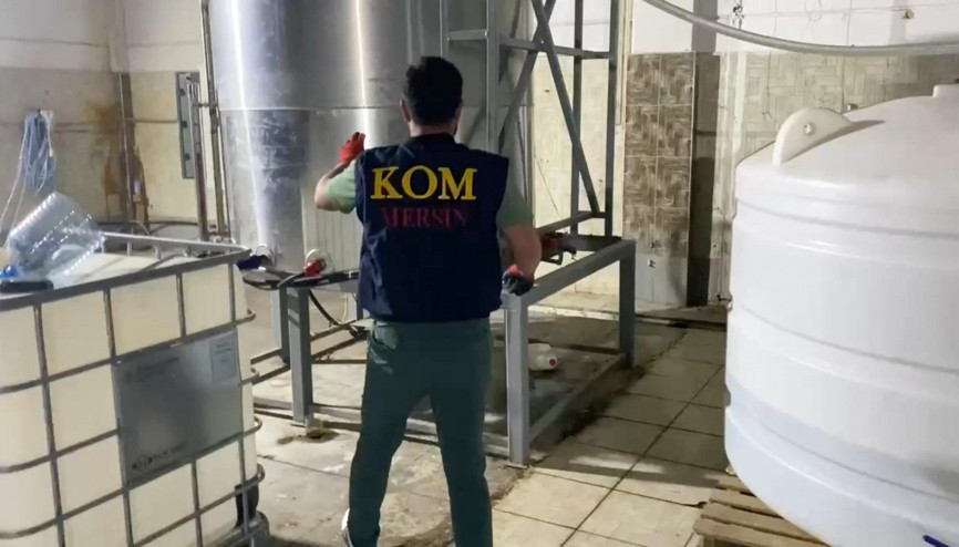 38 ton sahte içki ele geçirildi 3 kişi tutuklandı