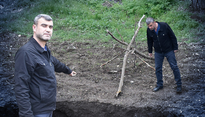 Konyada vatandaşların korkulu rüyası olmuştu... Bu sefer Sivasta yaşandı: 7 metre çapında, 8 metre derinliğinde