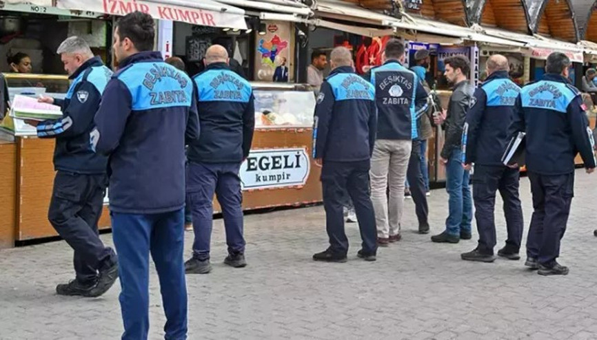 Beşiktaş’taki denetimde kumpir satan 4 işletme kapatıldı Beşiktaş’taki denetimde kumpir satan 4 işletme kapatıldı