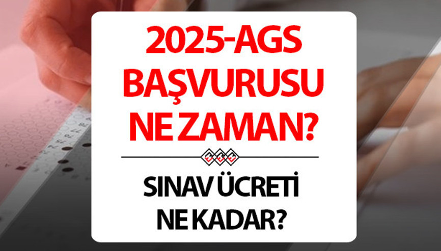 AGS başvurusu ne zaman, başladı mı 2025 AGS başvuru ve sınav takvimi: AGS (Akademi Giriş Sınavı) ne zaman yapılacak İşte MEB-AGS örnek sorular, konu dağılımı