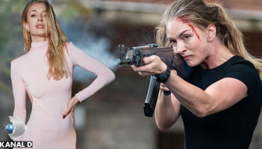Yasemin Allen Arka Sokaklarda... 8 yıldır atış ve dövüş eğitimi alıyorum