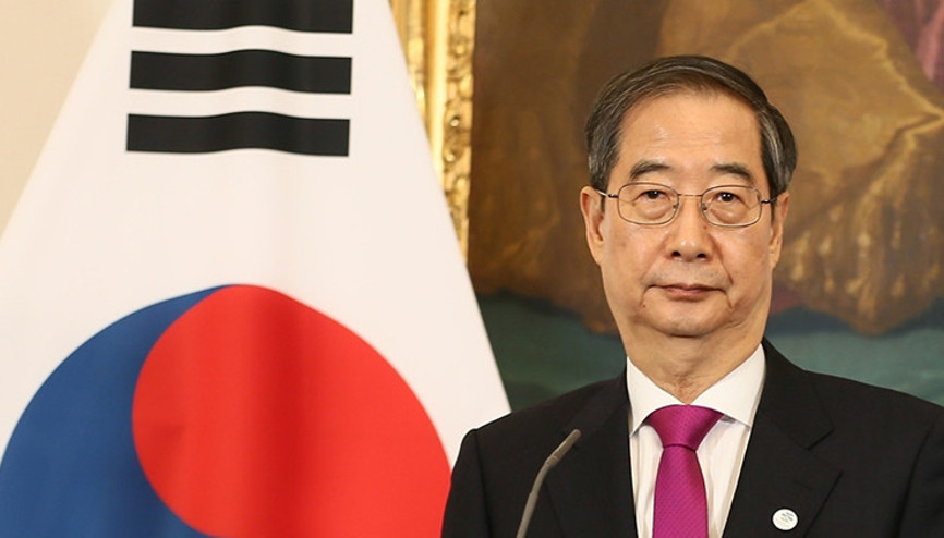 Güney Korede devlet başkanlığına vekalet eden Han istifasını açıkladı