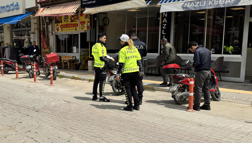 Yalvaçta trafik denetimi