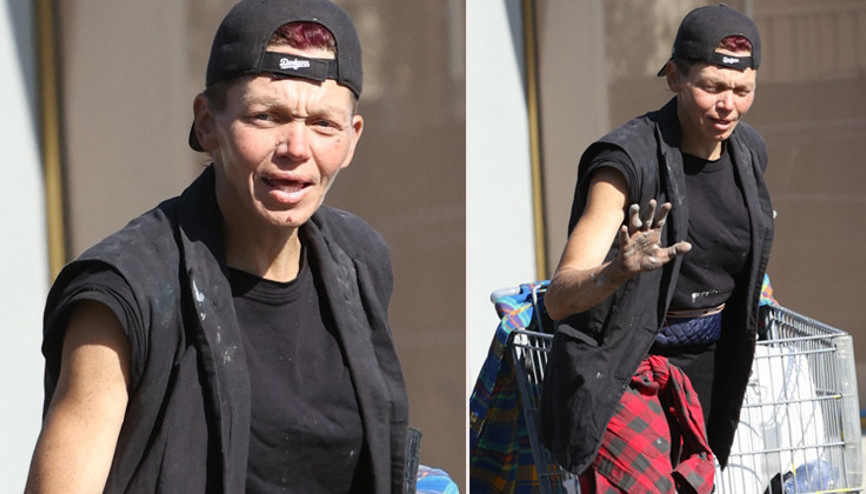 Pırıltılı hayatı bitti, sokaklara düştü... Bir dönemin ünlü ve güzel modeliydi... Yeni yaşına yine çöplükte girecek