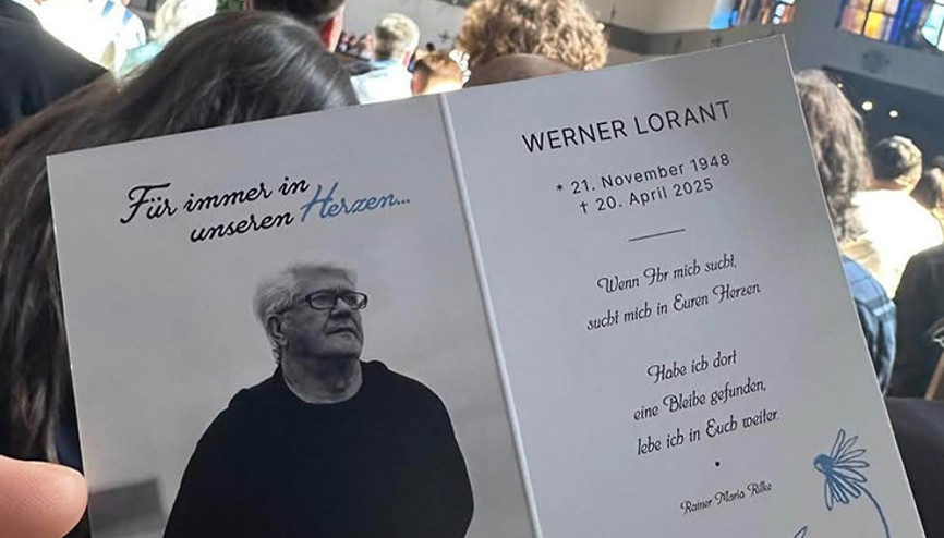 Werner Lorant için Münih’te cenaze töreni