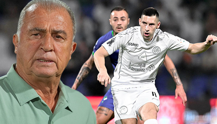 Fatih Terimin Suudi Arabistandaki serisi sona erdi Al Shabab 3 golle kaybetti