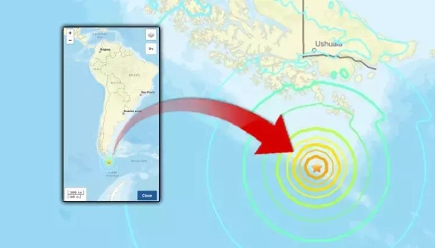 Arjantin’in güneyinde deprem Şili’de de tsunami riski nedeniyle tahliye uyarısı yapıldı