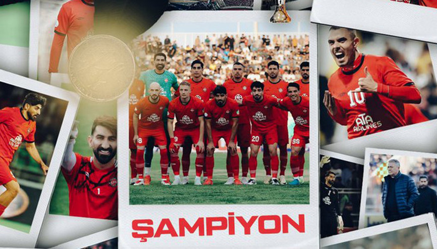 İran Süper Liginde şampiyon Tebriz Traktör