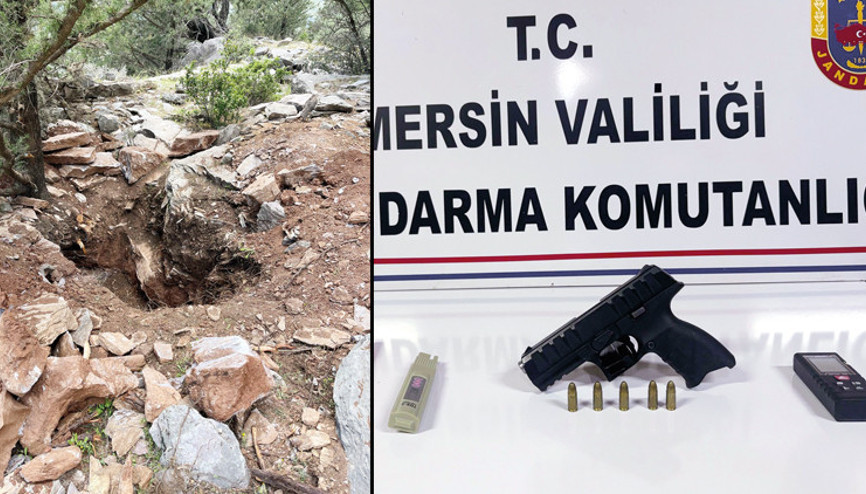Eski vali ile emekli albay kaçak kazıda yakalandılar