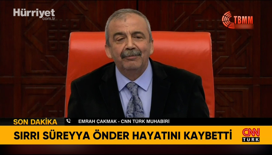 Sırrı Süreyya Önder hayatını kaybetti